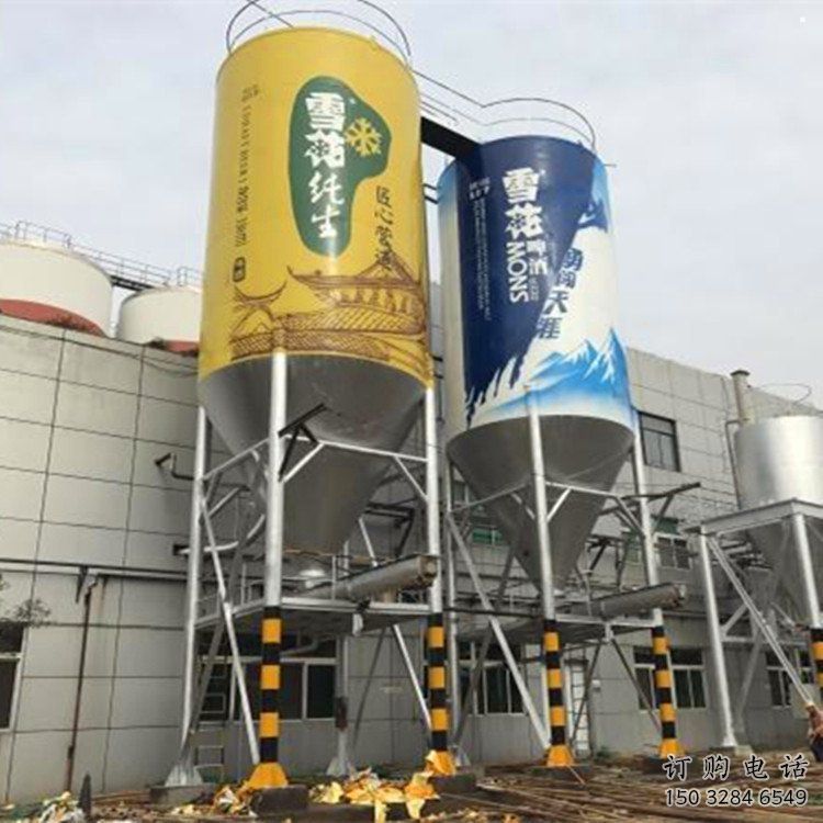 衢州飲料瓶雕塑精選，街道標識，玻璃鋼飲料瓶雕塑工程指用