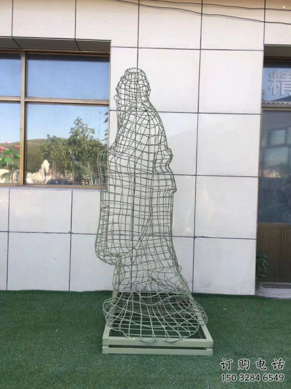 金華鏤空孔子雕塑服務(wù)商，景觀雕塑，鐵藝校園人物雕塑選定