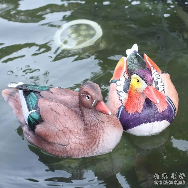 寧波園林鴛鴦雕塑