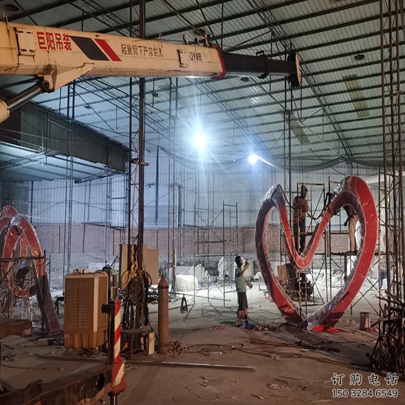 九龍坡景觀love雕塑選定，美陳雕塑，現代燈光love雕塑優選