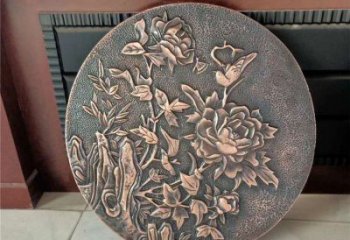 巴南鍛銅浮雕廠家，露天雕塑，鑄銅福字浮雕訂做