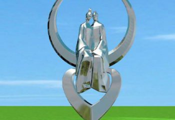 萬州創(chuàng)意牛郎織女雕塑