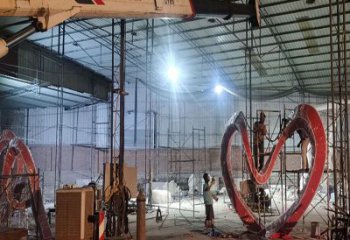 九龍坡景觀love雕塑選定，美陳雕塑，現代燈光love雕塑優選