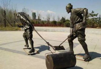 黔江民俗農夫雕塑