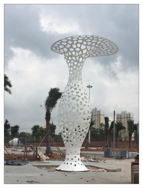 花瓶雕塑通用，陸地擺件，各類鏤空花瓶雕塑點擊