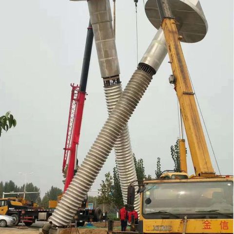 街道螺絲釘?shù)袼?現(xiàn)代器械雕塑 彩繪工業(yè)雕塑